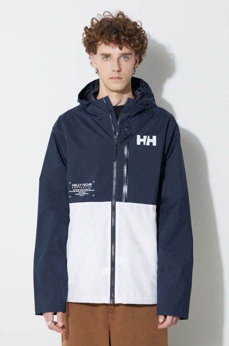 Куртка Helly Hansen чоловіча колір синій перехідна 53085-597