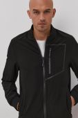 Куртка-бомбер 4F чоловіча колір чорний перехідна