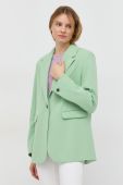 Піджак Samsoe Samsoe колір зелений однобортний однотонна (2704873)
