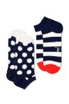 Happy Socks - Шкарпетки Big Dot Stripe (2-PACK) колір білий