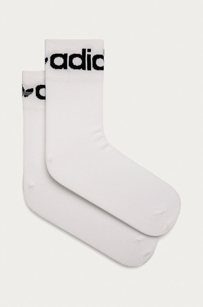 adidas Originals - Шкарпетки (3-pack) GN4894-WHT/BLK колір білий