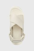Сандалі Shaka жіночі колір білий на платформі