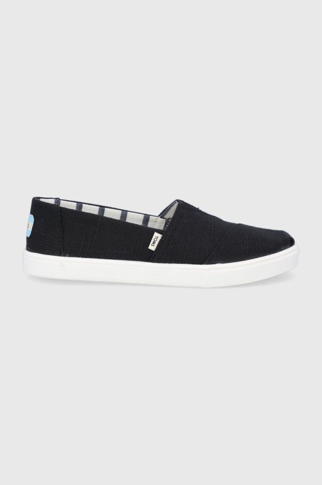 Еспадрилі Toms колір чорний