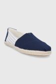 Еспадрилі Toms University Stripes колір синій