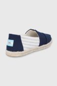Еспадрилі Toms University Stripes колір синій