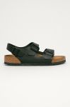 Birkenstock - Шкіряні сандалі Milano 34191.Milano-Black колір чорний