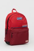 Рюкзак Superdry чоловічий колір червоний великий з аплікацією