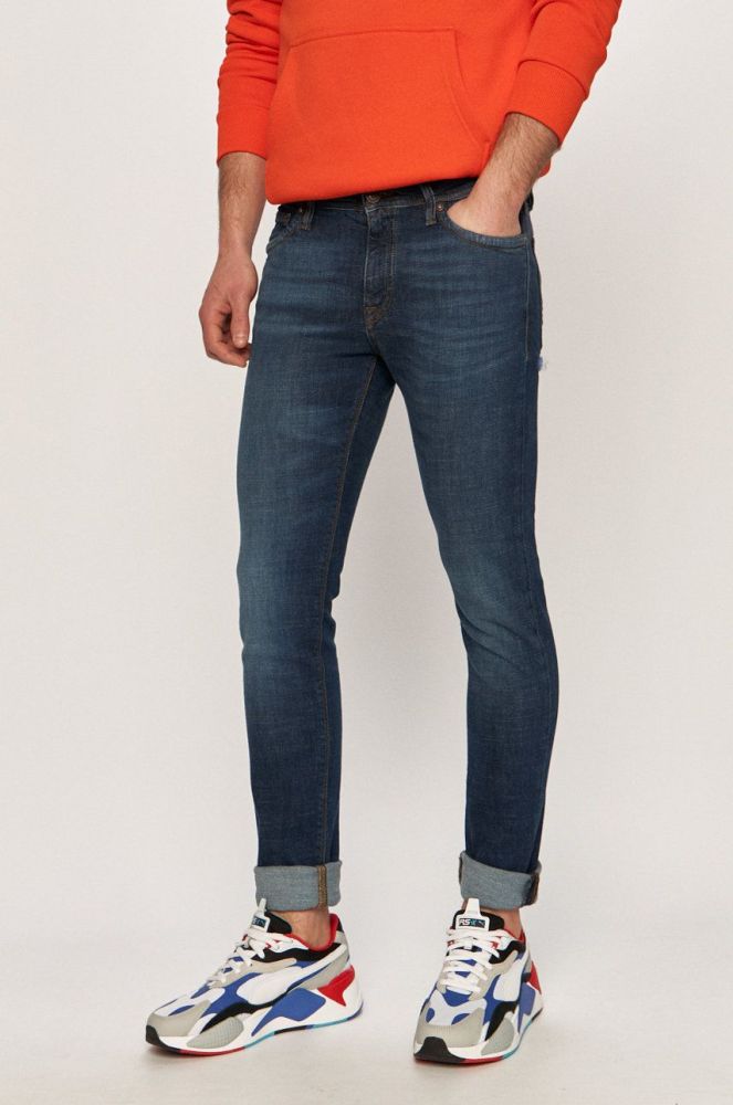 Джинси Jack & Jones чоловічі колір темно-синій (1479575)