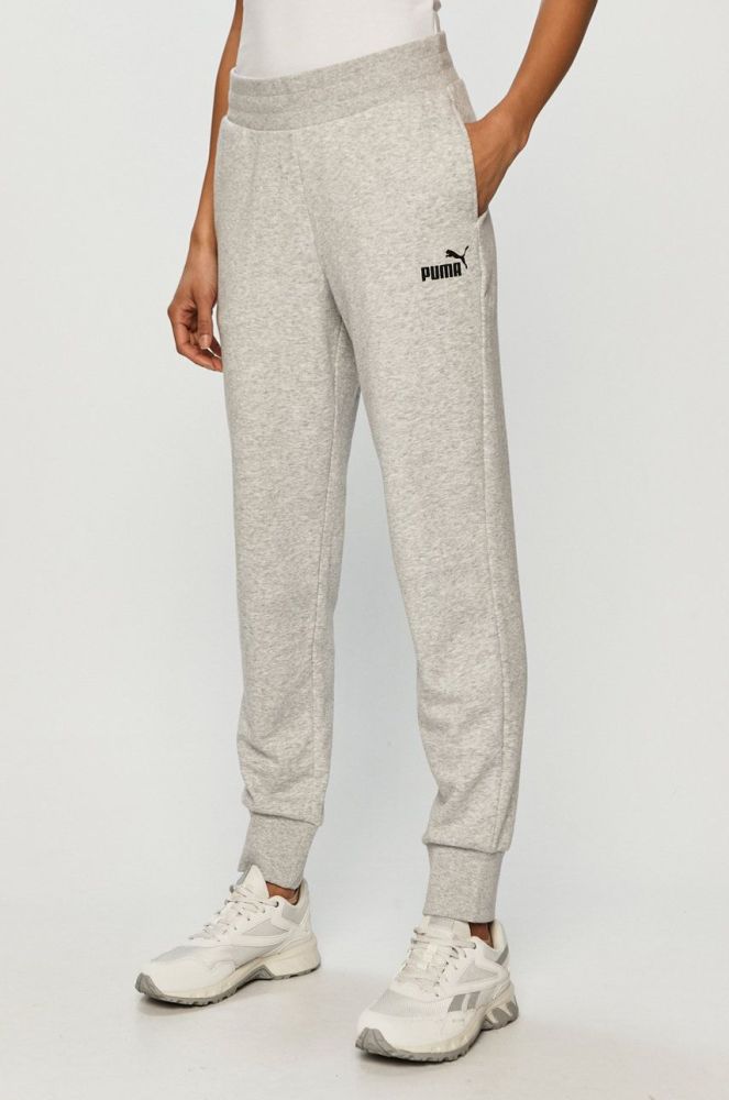 Штани Puma 586842 жіночі колір сірий