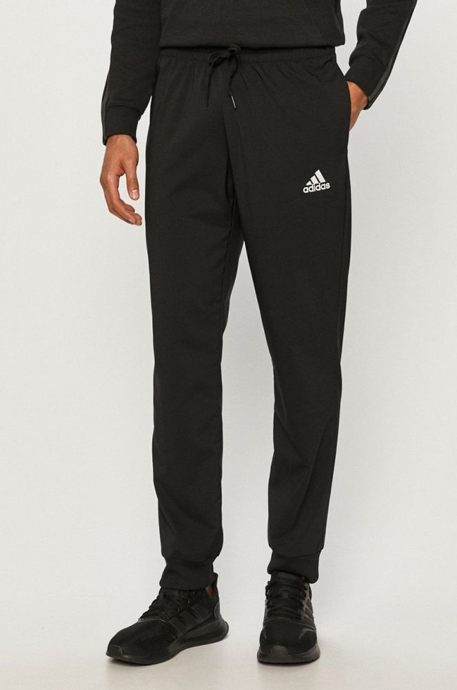 adidas - Штани колір чорний (1298858)