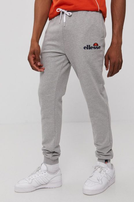 Штани Ellesse чоловічі колір сірий з аплікацією