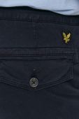 Штани Lyle & Scott чоловічі колір синій пряме