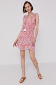 Сукня Pepe Jeans CHABELAS колір рожевий mini розкльошена