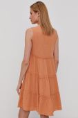 Сукня Y.A.S колір коричневий mini розкльошена