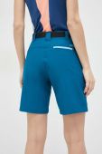 Шорти CMP жіночі колір бірюзовий однотонні висока посадка