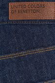 Джинсові шорти United Colors of Benetton чоловічі колір синій (1533706)