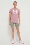 Футболка Under Armour жіночий колір рожевий (3616872)