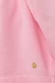 Бавовняна кофта Deha колір рожевий