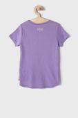 Дитяча футболка Under Armour 1361182 колір фіолетовий