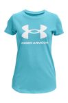 Дитяча футболка Under Armour 1361182 колір бірюзовий