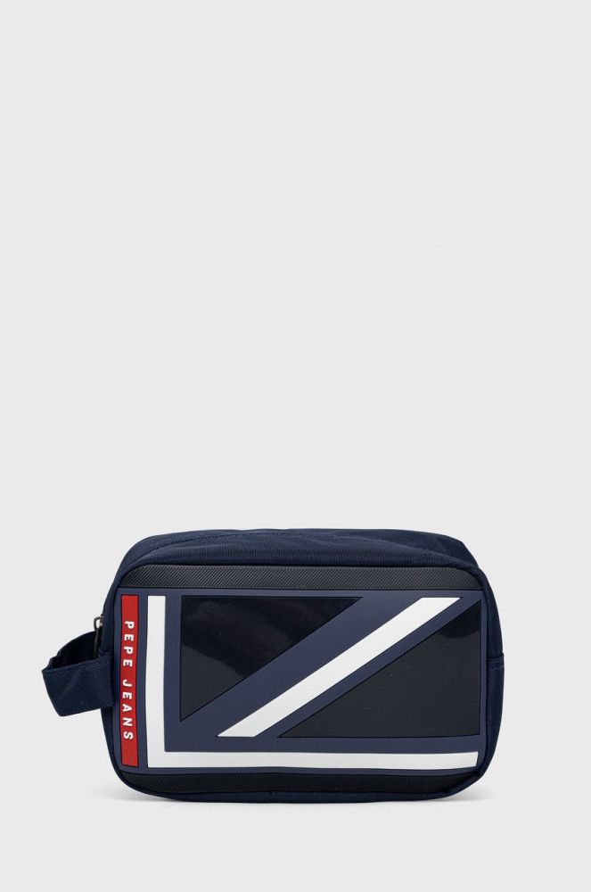 Косметичка Pepe Jeans Slider Bag колір синій