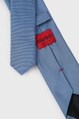 Шовковий галстук HUGO колір синій (2619697)