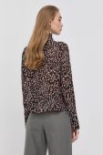 Блузка Patrizia Pepe жіноча колір чорний візерунок (1947787)