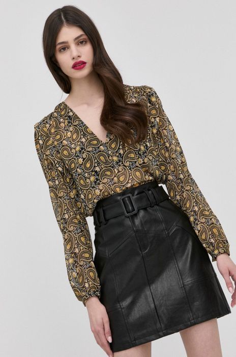 Блузка Morgan жіноча візерунок колір барвистий (2046431)