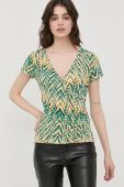Блузка Morgan жіноча візерунок колір барвистий (2393802)