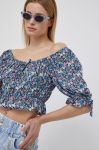 Блузка Brave Soul жіноча принт квіти колір барвистий