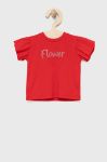 Дитяча бавовняна футболка Birba&Trybeyond колір червоний