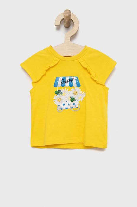 Дитячий топ Birba&Trybeyond колір жовтий (2298005)
