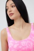 Купальний бюстгальтер Only колір рожевий м'яка чашечка (2303831)