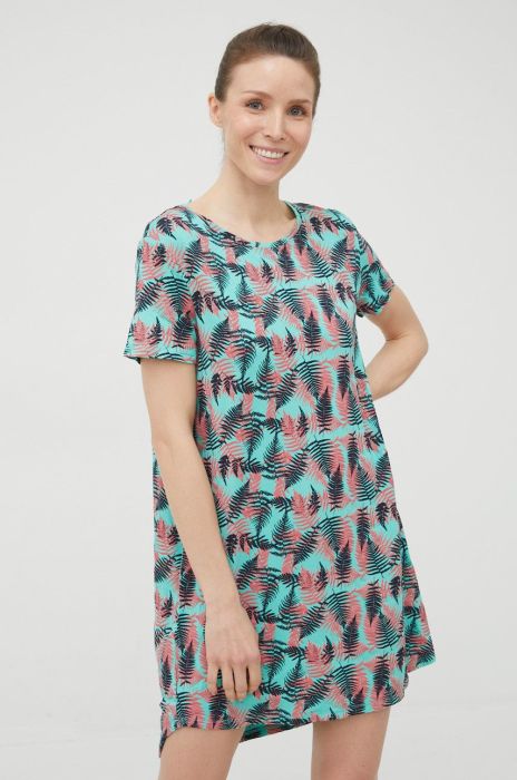 Нічна сорочка Tom Tailor жіноча колір барвистий (2337481)