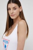 Купальник Guess колір білий м'яка чашечка