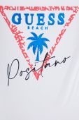 Купальник Guess колір білий м'яка чашечка