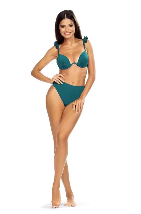 Купальник Lorin колір бірюзовий ущільнена чашечка (2064993)