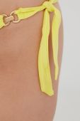 Купальний бюстгальтер Twinset колір жовтий злегка ущільнена чашечка (2241782)