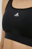 Спортивний бюстгальтер adidas Performance Powerreact HC7889 колір чорний