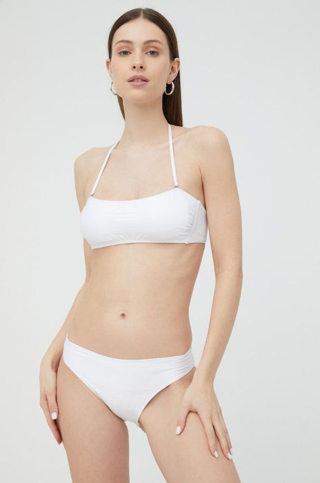 Купальник Max Mara Leisure колір білий злегка ущільнена чашечка (2279671)