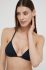 Купальний бюстгальтер Roxy колір чорний м'яка чашечка