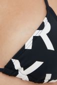 Купальник Roxy колір чорний злегка ущільнена чашечка (2183458)