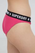 Купальні труси Superdry колір фіолетовий