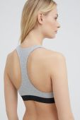 Бюстгальтер Superdry колір сірий меланж