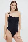 Суцільний купальник United Colors of Benetton колір чорний злегка ущільнена чашечка (2465919)