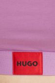 Бюстгальтер HUGO колір фіолетовий однотонний
