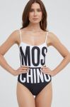 Суцільний купальник Moschino Underwear колір чорний м'яка чашечка