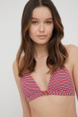 Купальний бюстгальтер Superdry злегка ущільнена чашечка колір барвистий (2152096)