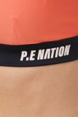 Спортивний бюстгальтер P.E Nation High Press колір помаранчевий візерунок