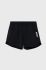 Дитячі шорти Roxy колір чорний з принтом